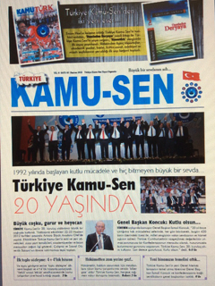 TÜRKİYE KAMU-SEN GAZETESİ 83. SAYISI