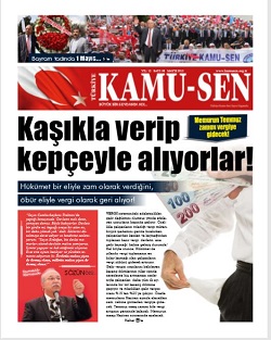 TÜRKİYE KAMU-SEN GAZETESİ 98. SAYISI